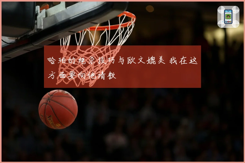 哈珀的绝杀技巧与欧文媲美 我在这方面要向他请教